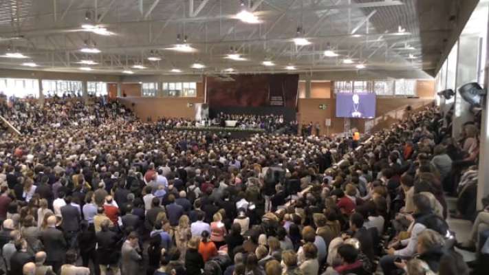El Prelado del Opus Dei en Pamplona 